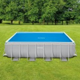 Intex Prelată solară de piscină, albastru, 378x186 cm, polietilenă 93304