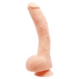 Cumpara ieftin Dildo Clasic Cu Ventuza Beautiful Jack, Natural, 26 cm