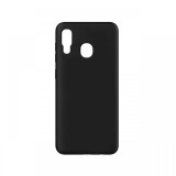 Husa Samsung Galaxy A20e Lemontti Liquid Silicon Black