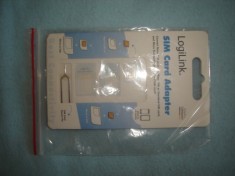 CHEITA SI ADAPTOR CARTELE PENTRU TELEFOANE MOBILE foto