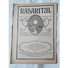 Revista Rasaritul, anul VI, nr.21-24/1924
