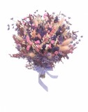 Buchet de Flori Eventissimi - Plante Uscate, Multicolor, predominant Mov, Eventissimi&reg;