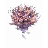 Buchet de Flori Eventissimi - Plante Uscate, Multicolor, predominant Mov