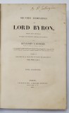 OEUVRES COMPLETES DE LORD BYRON par BENJAMIN LAROCHE - PARIS, 1837