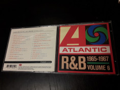 [CDA] Atlantic R&amp;amp;B volume 6 1965-1967 - cd audio original foto