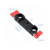 Bracket 15mm Rig 2 Orificii, Generic