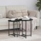 vidaXL Set măsuțe laterale 2 pcs Stejar negru 50 x 50 x 50 cm 869696