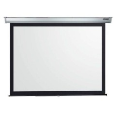 Ecran de proiectie Sopar New Gold electric 240 x 200 cm format 1:1 alb mat foto