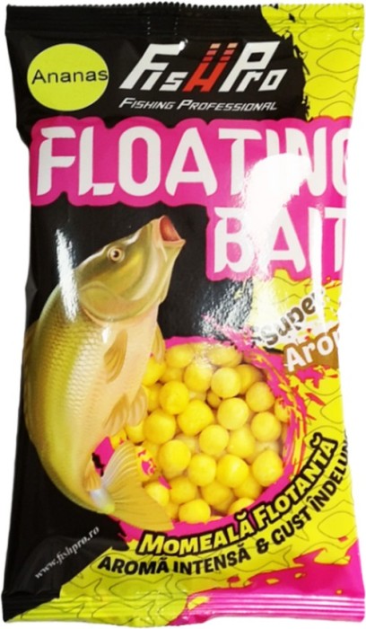 Puffi Fish Pro Floating Bait 4-6mm, Ananas, 15g