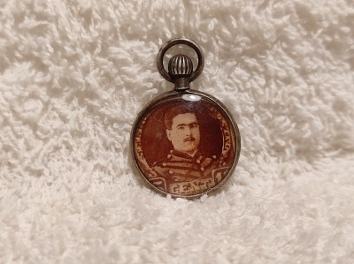 argint MEDALION cu LOCAS 2 FOTO rara BELGIA 1850 BIEDERMEIER de colectie SUPERB foto