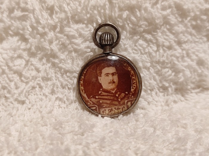 argint MEDALION cu LOCAS 2 FOTO rara BELGIA 1850 BIEDERMEIER de colectie SUPERB