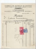 Romania, Fabrica de basmale si casanci &quot;Adria&quot;, Factura, 1931