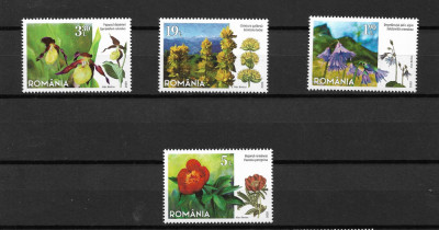 ROMANIA 2020 - FLORI PROTEJATE DIN ROMANIA, MNH - LP 2296 foto