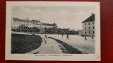 Sibiu 1923 Piata Hermann C.P. circ., Circulata, Printata, Iasi