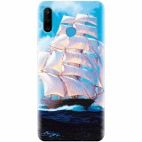 Husa silicon pentru Huawei P30 Lite, Attractive Art Of Ships