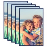 Cumpara ieftin Rame foto colaj pentru perete/masă 5 buc. albastru 20x25 cm MDF