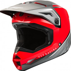 Casca Unisex Moto Fly Enduro Kinetic Vision ECE Gri / Rosu Marimea M FLY E73-8653M