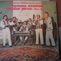 benone damian nicolae parvu orchestra folclorica disc vinyl lp muzica populara