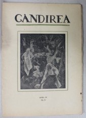 GANDIREA , REVISTA , ANUL IV , Nr. 8 , 1 FEBRUARIE , 1925 foto