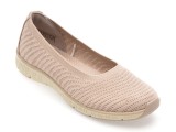 Cumpara ieftin Balerini SKECHERS nude, BE-COOL, din material textil