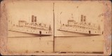 A2767N Paddle steamer Massachusetts, stereoscopic photo
