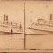 A2767N Paddle steamer Massachusetts, stereoscopic photo