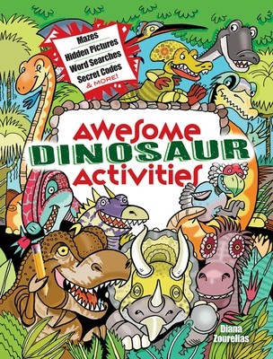 Awesome Dinosaur Activities for Kids: Mazes, Hidden Pictures, Spot the Differences, Secret Codes and More! foto