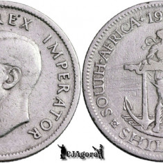 1942, 1 Shilling - George al VI-lea - Africa de Sud Britanică | KM 28