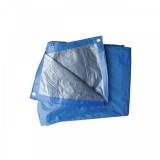 Prelata impermeabila Profi 140g/m&sup2;, 3x4 m, inele de prindere, albastra