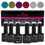 Cumpara ieftin Set 6 Oje Semipermanente 10ml SensoPRO Milano, Chic Mirage