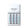 Incarcator Smart &amp; Quick Eneloop Panasonic include 4x AA (R6) 2000mA K-KJ55MCD40E