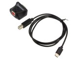 Convertor RS232 la USB-C BRAINBOXES US-735, 1 port, cablu 1m, IP50, -40&divide;80&deg;C