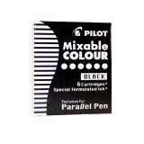 Rezerva stilou Pilot Parallel Pen 6buc/set negru