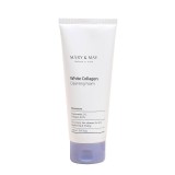 Mary and May White Collagen Cleansing Foam spumă de curățare facială cu colagen marin 150 ml, MARY &amp; MAY