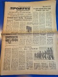 ziarul sportul popular 22 ianuarie 1966 - articol echipa de fotbal steaua bucuresti