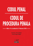 Codul penal. Codul de procedura penala | Petrut Ciobanu, Dragos Bogdan, Rosetti