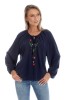 Bluza Dama, Eranthe, Boho, stil IE cu Pictura Realizata Manual V358 - S