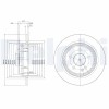 DELPHI BG3969 Disc frana