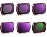 Set profesional 6 filtre, STARTRC, compatibile cu DJI Osmo Pocket 3, CPL,UV, ND8, ND16, ND32, ND64