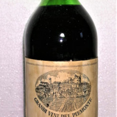 B 81 VIN ROSU GRANDI VINI DEL PIEMONTE, BARBERA, RECOLATARE 1974 CL 72 GR. 12