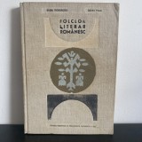 Barbu Theodorescu, Octav Păun, Folclor literar rom&acirc;nesc, 1967