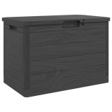 Cumpara ieftin Cutie de perne exterior antracit 77,5x44,5x53 cm polipropilena