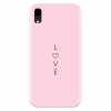Husa silicon pentru Apple Iphone XR, Love
