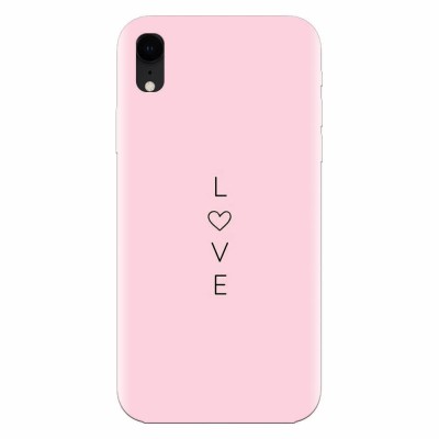 Husa silicon pentru Apple Iphone XR, Love foto