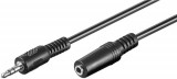 Cablu audio/video, Jack Stereo 3.5mm tata - Jack Stereo 3.5mm mama, Goobay 5m