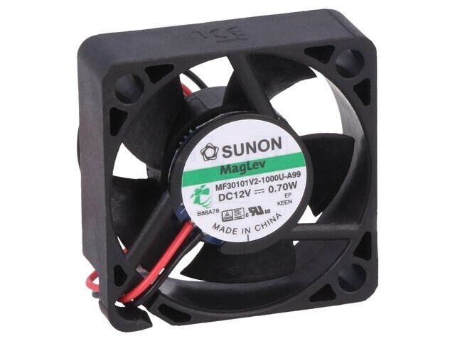Ventilator axial 12V DC 30x30x10mm 7,77m3/h 20dBA