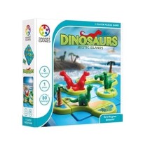 Smart Games , Dinosaurs Mystic Islands, joc de logica cu 80 de provocari, 6+ ani