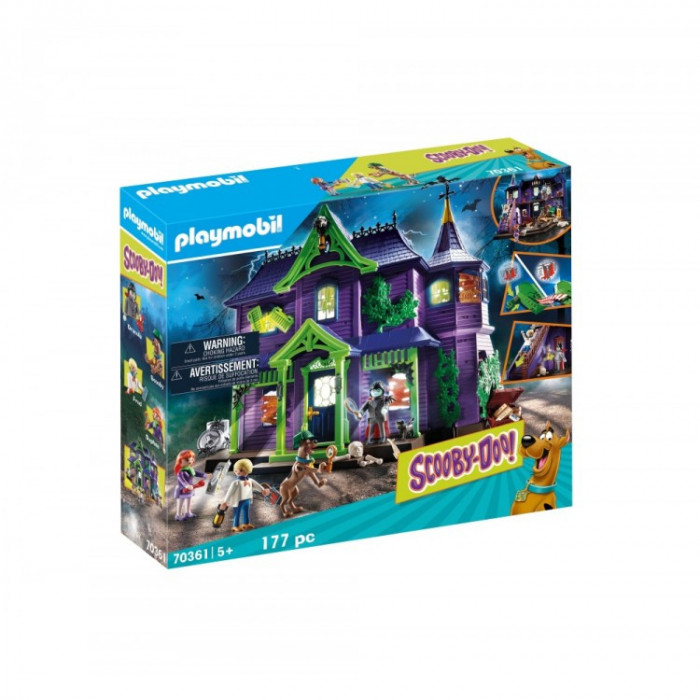 Scooby Doo si casa misterelor Playmobil