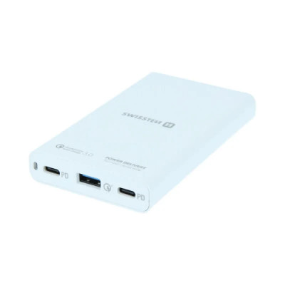 Adaptor Swissten 4xUSB QC-PD 3.0 QC 4 PPS 60W Alb foto