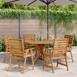 Cumpara ieftin Set mobilier de grădină, 6 piese, lemn masiv de acacia